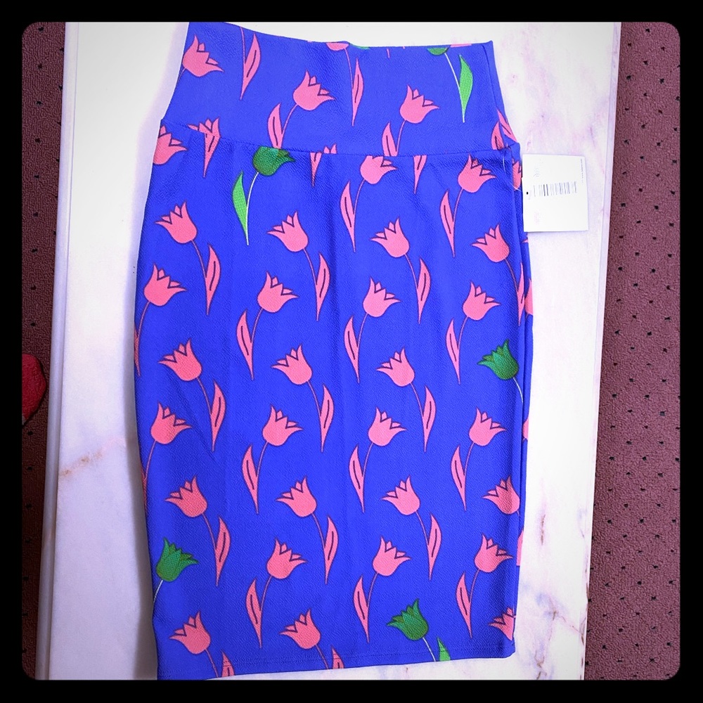 🌷 LulaRoe Tulip Cassie Skirt
